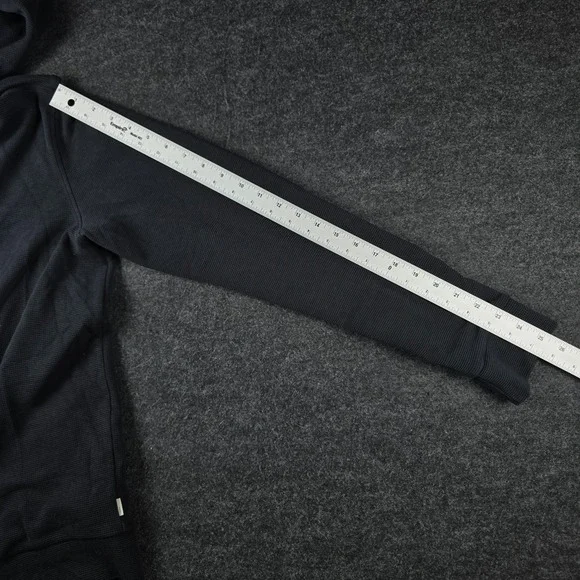 Vuori Men's Black Waffle Zip Hoodie 2.0 Performance Athleisure Wear V259 Size S - Picture 8 of 14